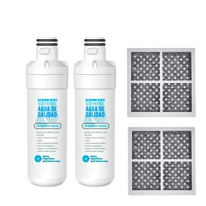 Pack 2 Filtro nevera LG compatibles ADQ747935 LT1000P+2 antibacter