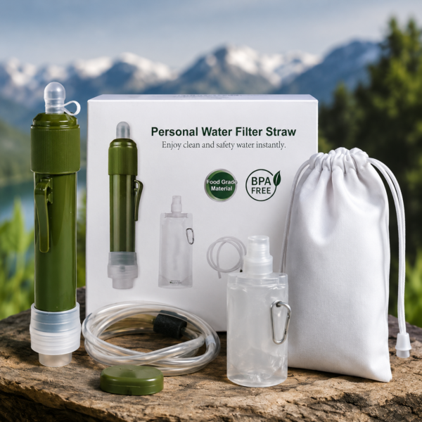 Filtro potabilizador de agua portatil Prepper Straw