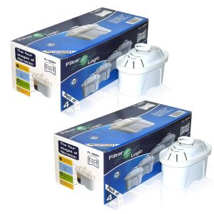 Pack 8 filtros de Agua para jarra Brita tipo Maxtra