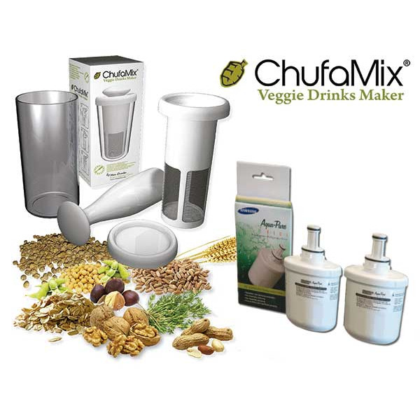 Pack Chufamix + dos filtros Samsung originales DA29-00003B/G/A..