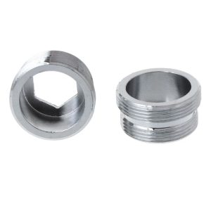 Pack dos adaptadores reductores acero para grifo y filtro Geyser