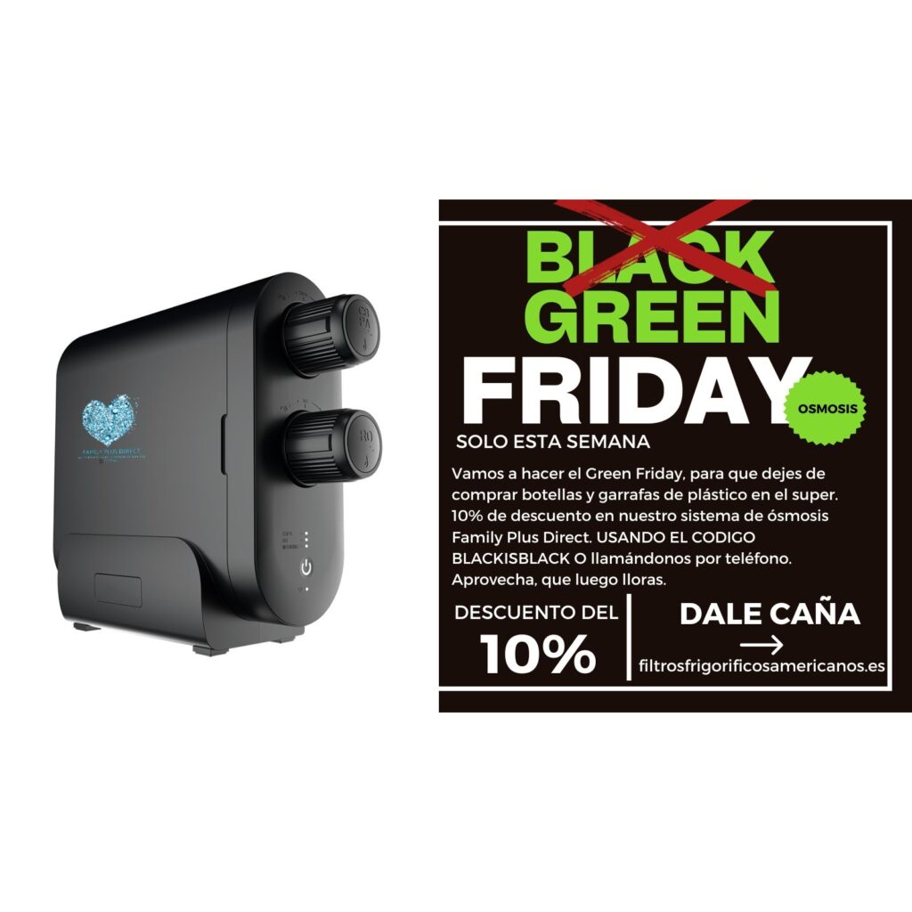 ¿Qué ósmosis comprar en el BLACK FRIDAY?