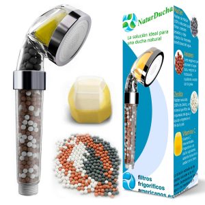 Naturducha: Filtro universal iónico de ducha con vitamina C
