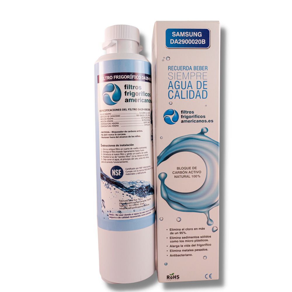 Filtro frigorífico compatible Samsung French Door DA29-00020B - Imagen 5