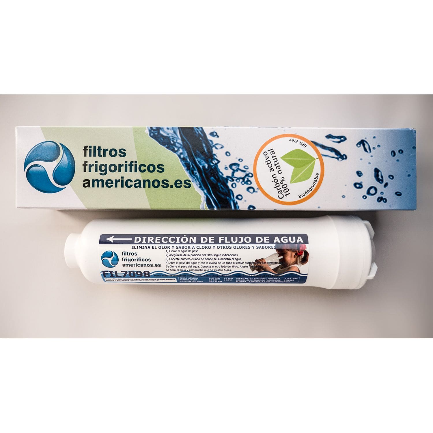Filtro frigorífico premium compatible LG externo 5231JA2010 - Imagen 3