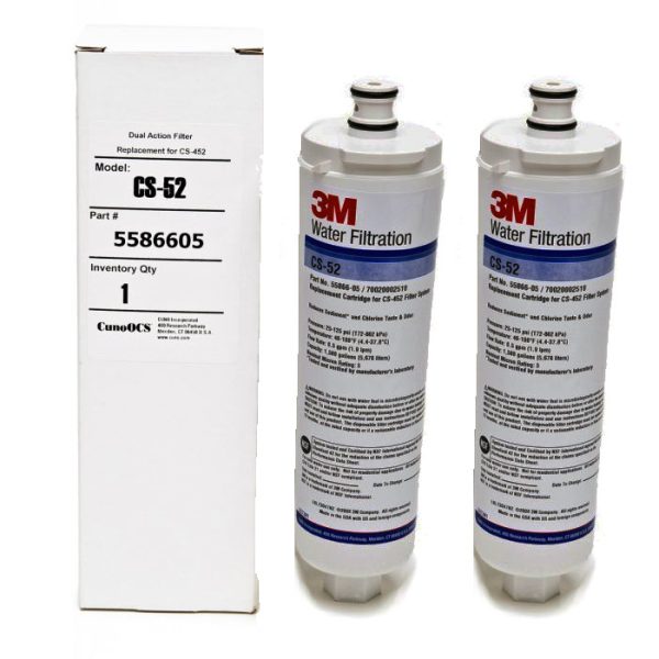 Pack dos Filtros internos Cuno 3M CS-52 Siemens, Balay, Bosch