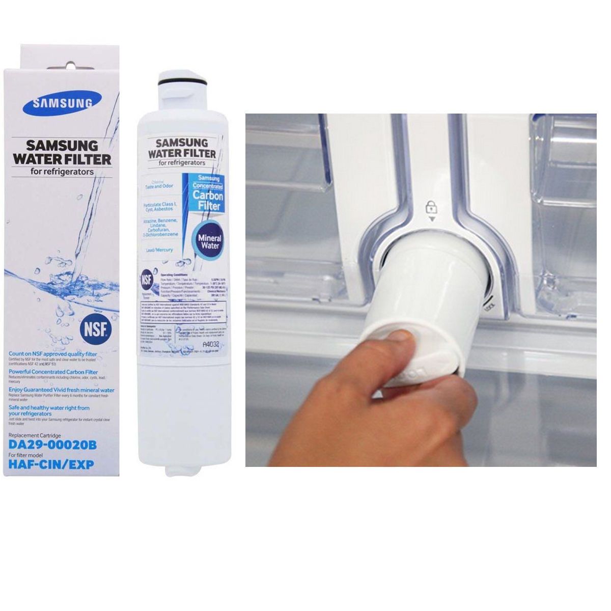 Filtro original Samsung French Door DA29-00020B - Imagen 6