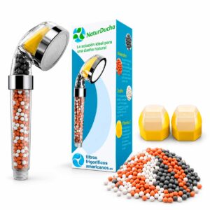 Pack Naturducha: Filtro universal iónico de ducha y recambios