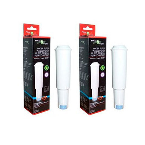 Pack 2 filtros de Agua cafetera Jura, Jura Claris White
