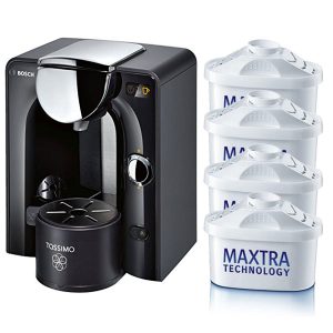 Pack 4 filtros cafetera Tassimo Bosch tipo Maxtra