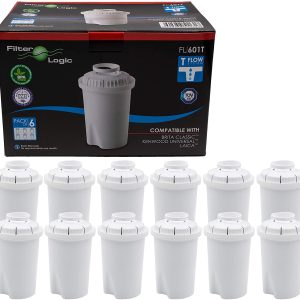 Pack 12 Filtros de Agua para Jarra Brita Classic