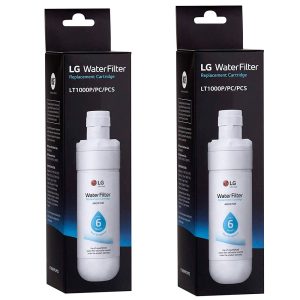 Pack 2 Filtros frigoríficos LG original ADQ747935 (LT1000P)