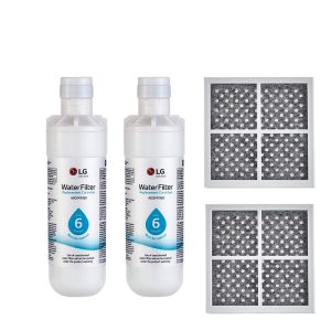 Pack 2 Filtro nevera LG original ADQ747935 LT1000P+2 antibacteria