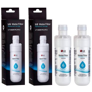 Pack 2 Filtros frigoríficos LG original ADQ747935 (LT1000P)