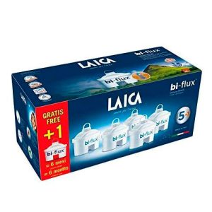 Pack 6 filtros jarra (5+1 gratis) Bi-flux Laica