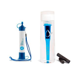 Pack Agua Hidrogenada Reutilizable Kor Plus y filtro supervivencia