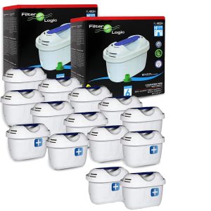Pack 12 filtros Jarra Brita tipo Maxtra y 2 filtros Gratis