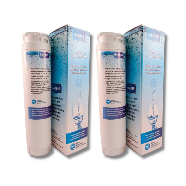 Pack 2 Filtros frigorífico compatible Cuno 3M 644845