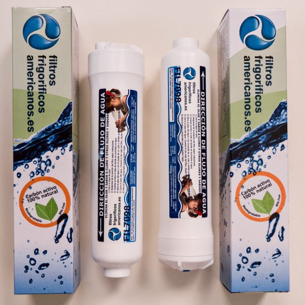 Pack 2 filtros frigorífico externo universal FIL7098 + 1 gratis