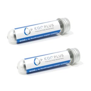 Pack 2 cartuchos filtros para botella hidrogenadora Kor Plus