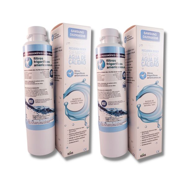 Pack dos filtros compatibles Samsung French Door DA29-00020B