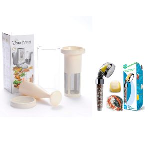 Pack Vegan Milker By Chufamix y filtro de ducha universal