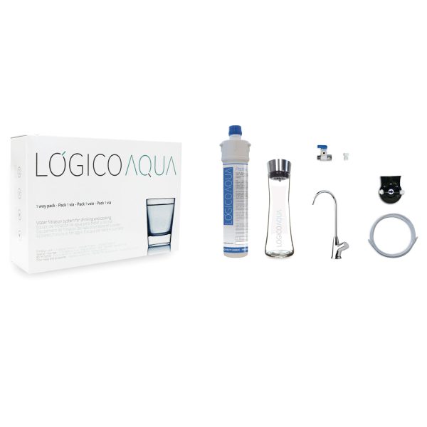Pack Filtro de Agua bajo encimera Lógico Aqua 1 Vía